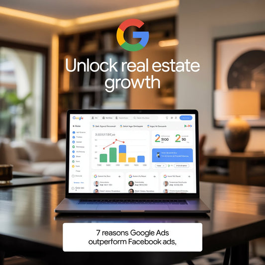 7 Reasons Google Ads Outperform Facebook Ads for Real Estate Lead Generation.